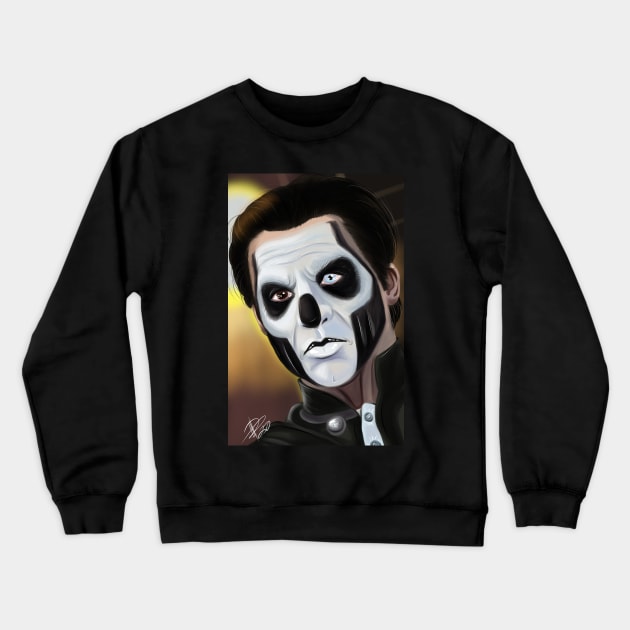 The Ghost Crewneck Sweatshirt by OCDVampire